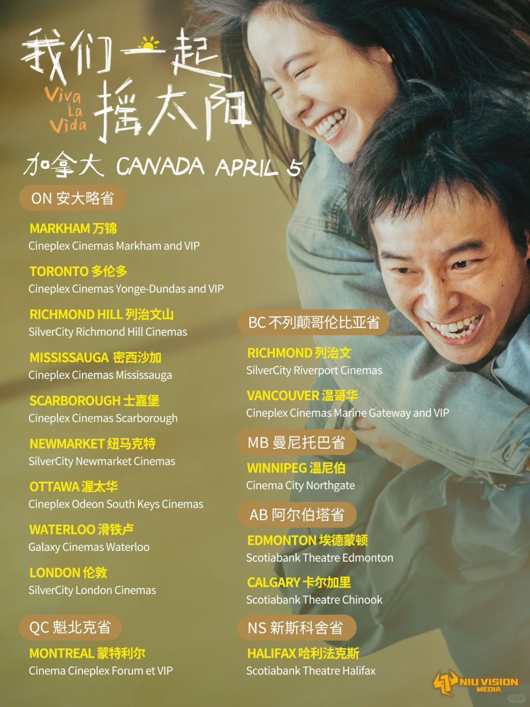 2024 新电影推荐: 我们一起摇太阳