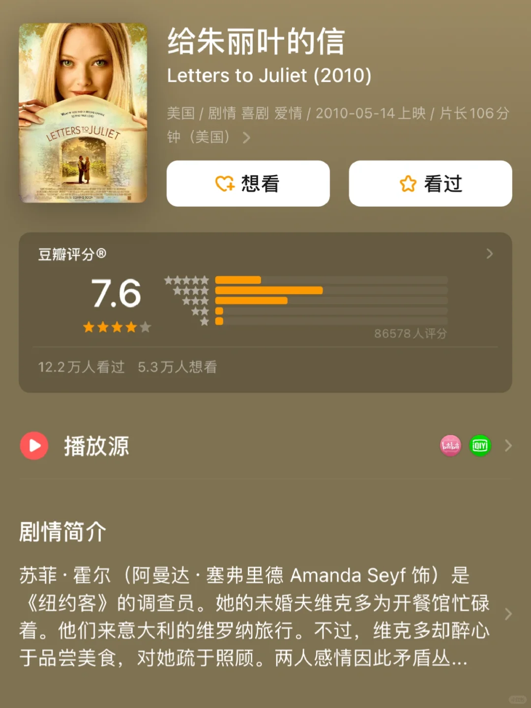 电影《给朱丽叶的信》