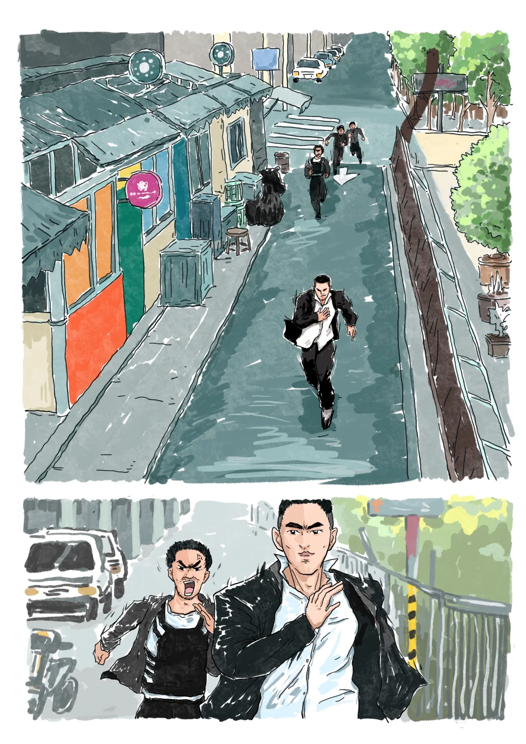 《周处除三害》电影分镜练习