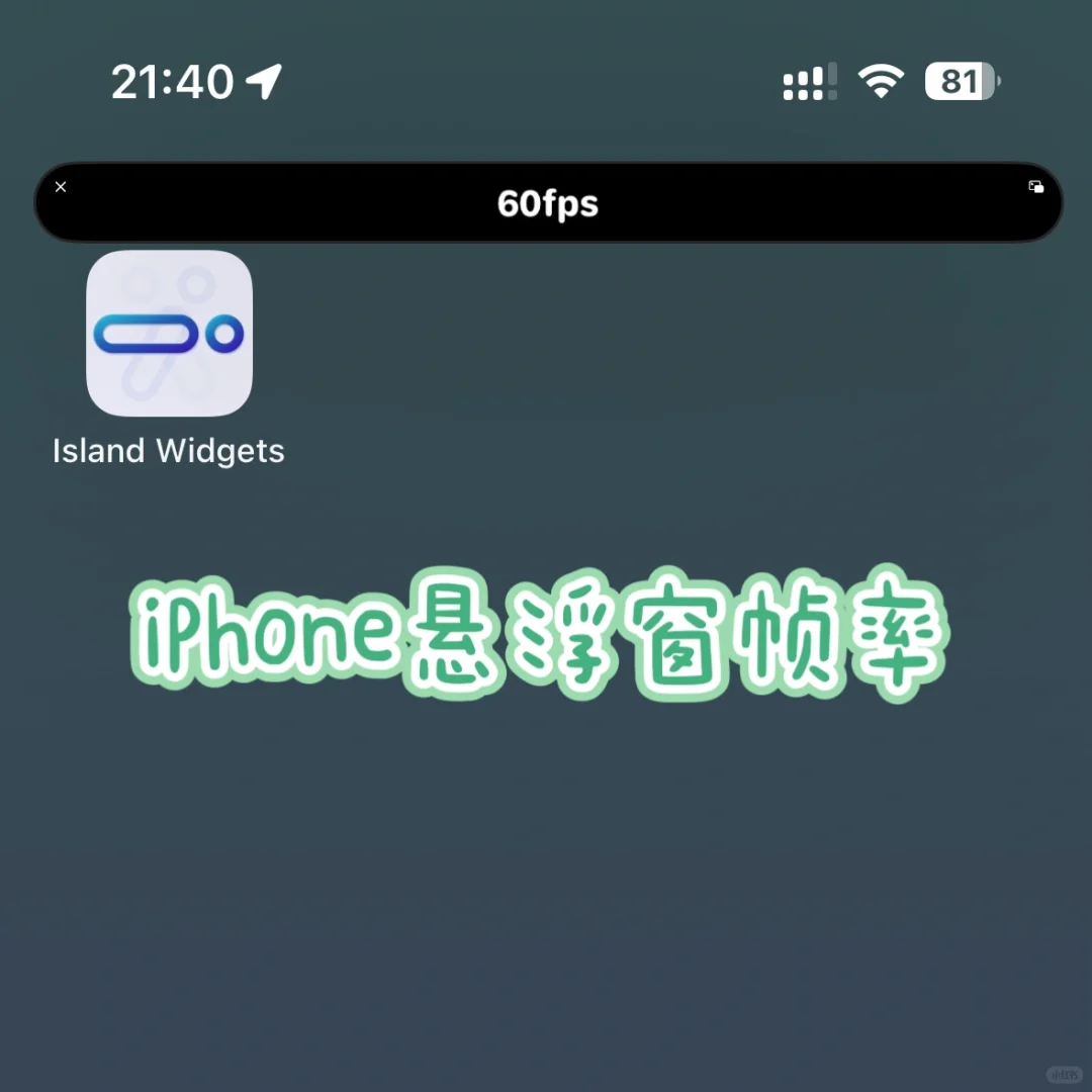也太好玩了！iPhone 帧率显示软件