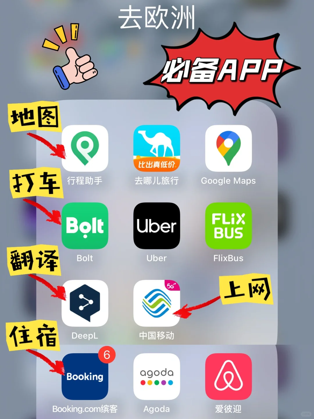 去欧洲|省钱省力,必备这些APP,靠谱❗️❗️
