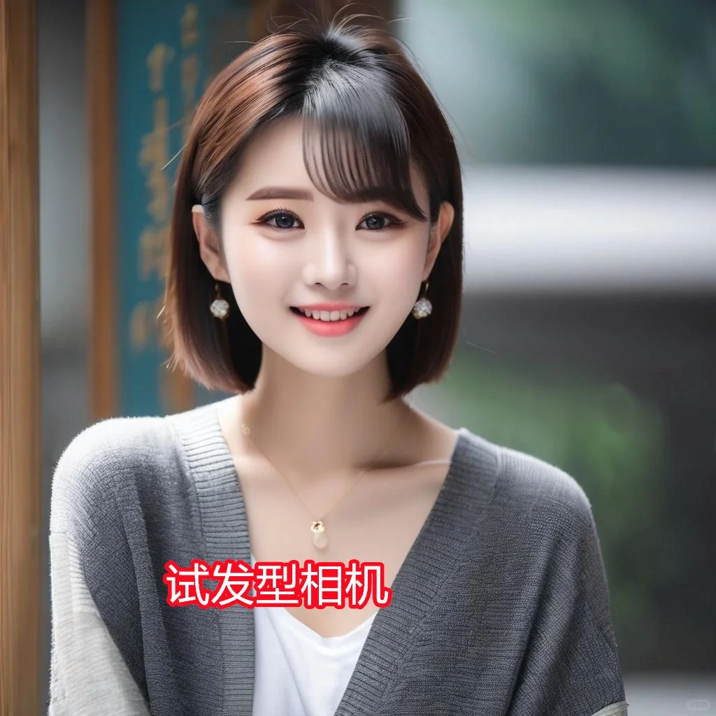 扫一扫测女生脸型配发型app入口小程序