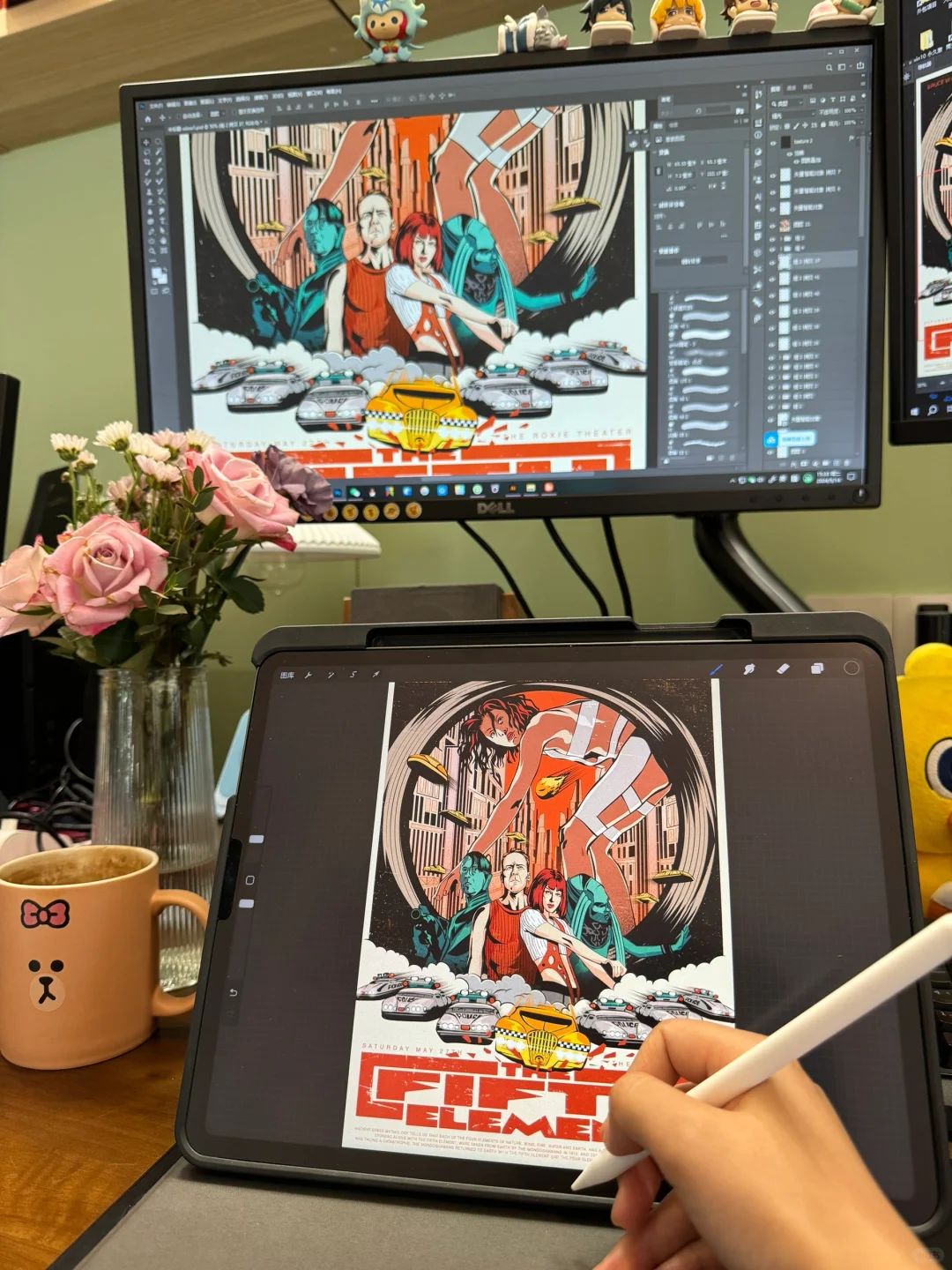 复古海报插画|还有谁没看过这部电影呀?