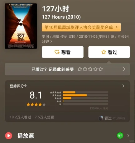 😲惊！这些户外电影好看哭了！