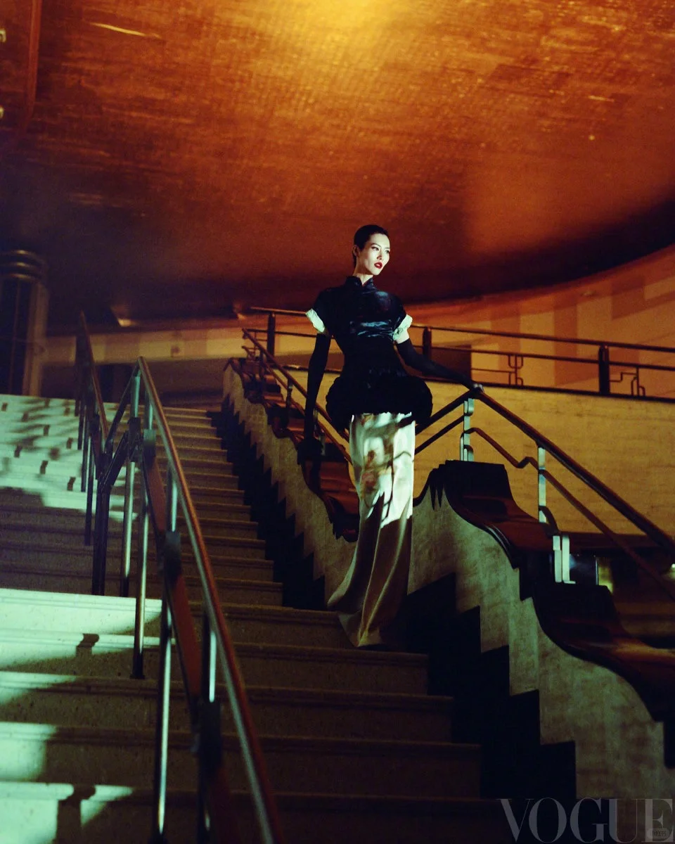 刘雯｜VOGUE中国版六月刊复古电影大片