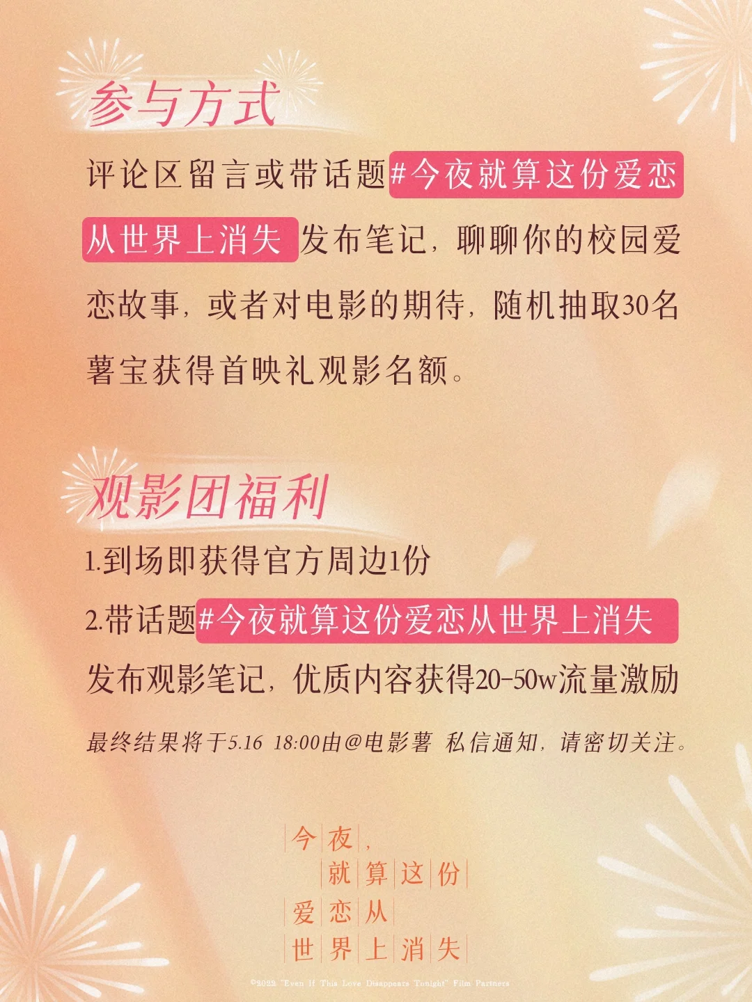 请你看《今夜,就算这份爱恋从世界上消失》