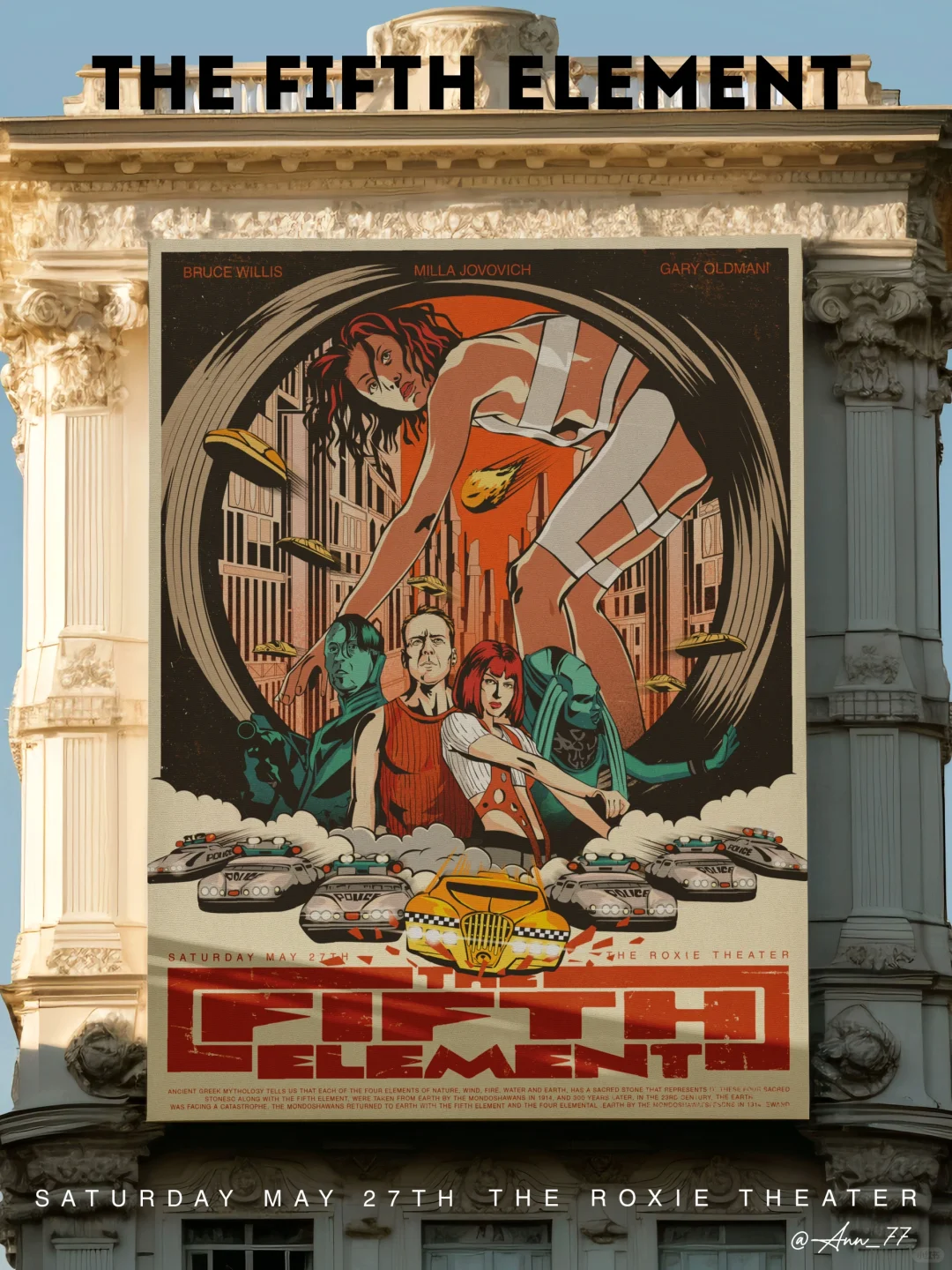 复古海报插画|还有谁没看过这部电影呀?