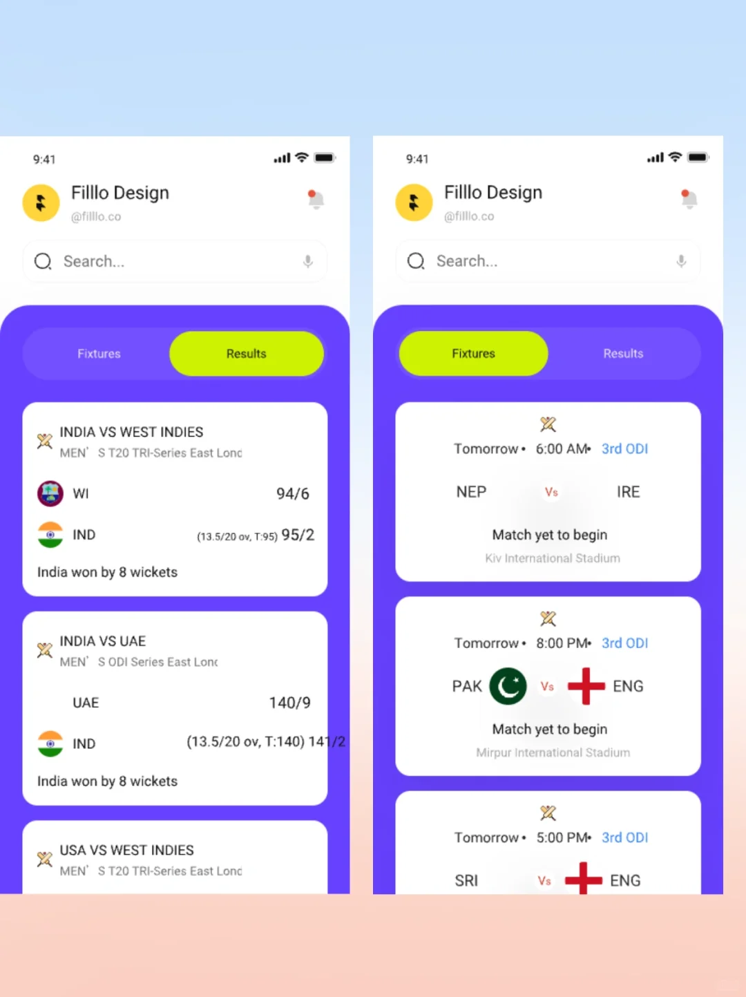 APP 设计 | 赛事转播类 APP 设计分享