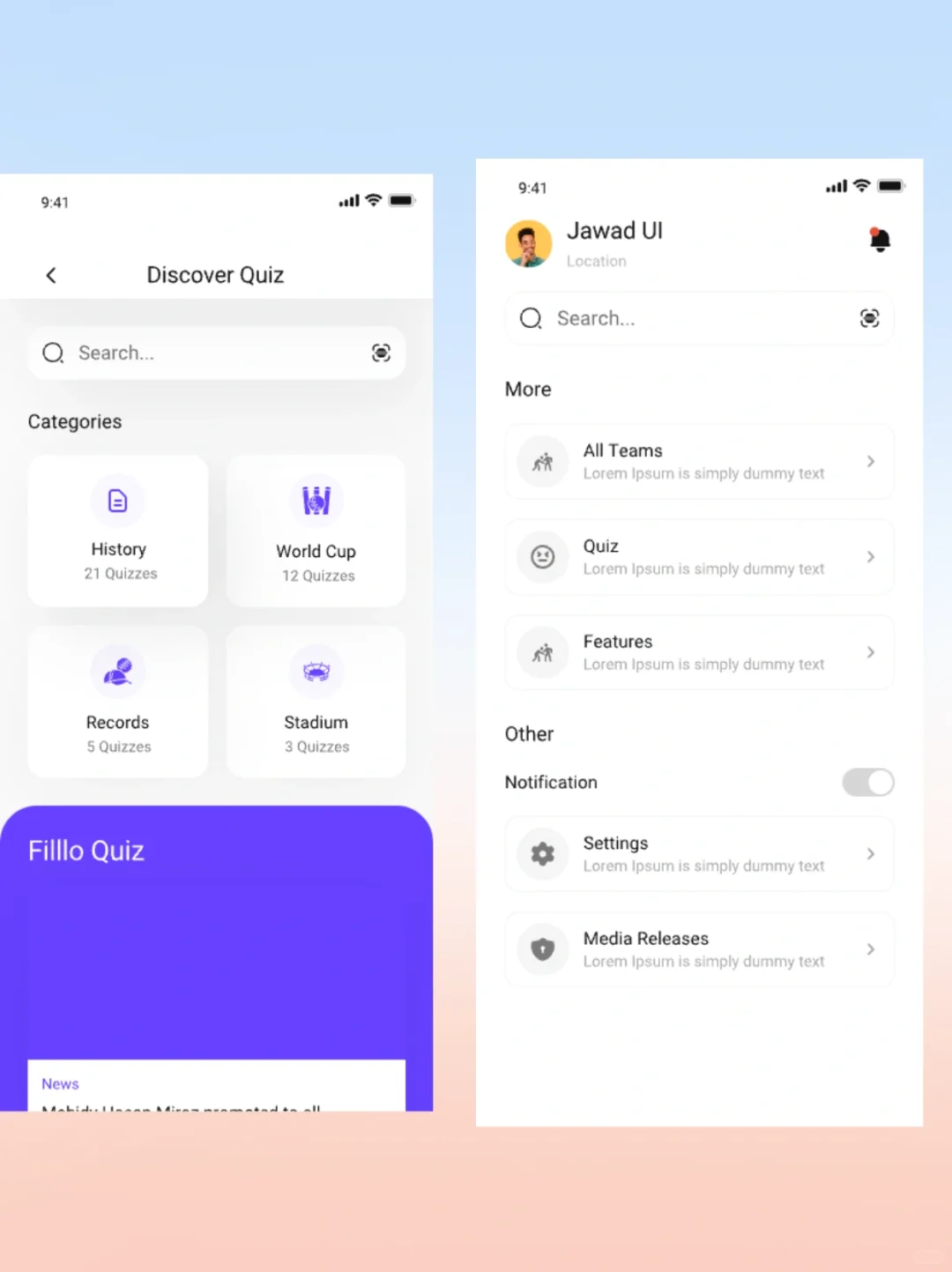 APP 设计 | 赛事转播类 APP 设计分享
