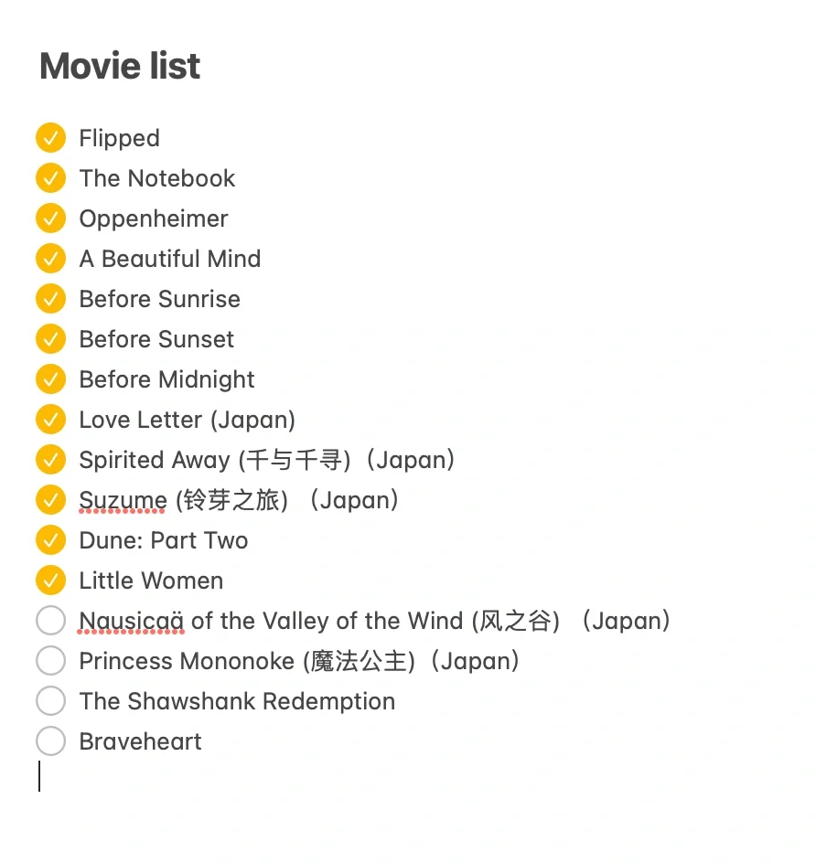 可以推荐给我一些电影吗？