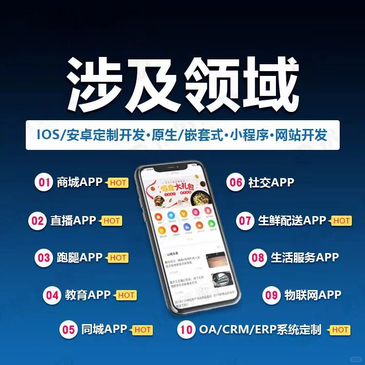 软件网站开发APP小程序定制