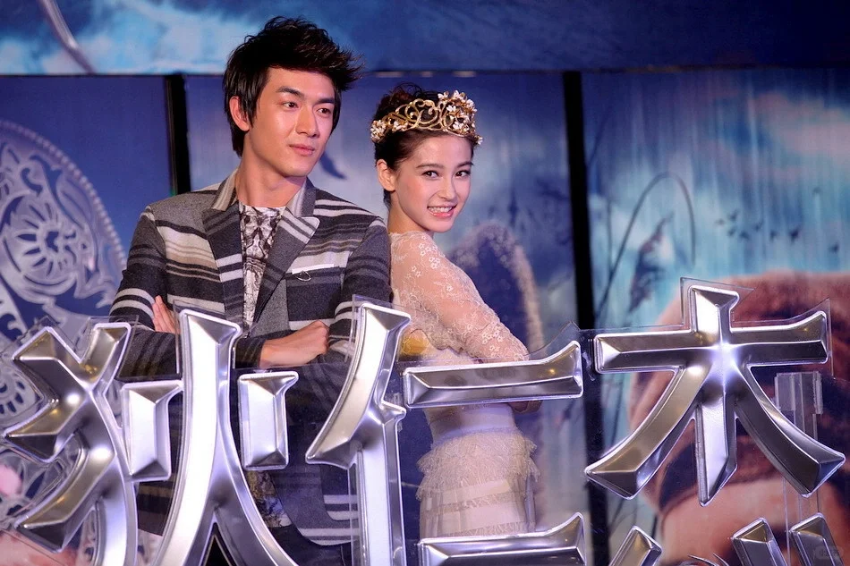 Angelababy早期电影发布会