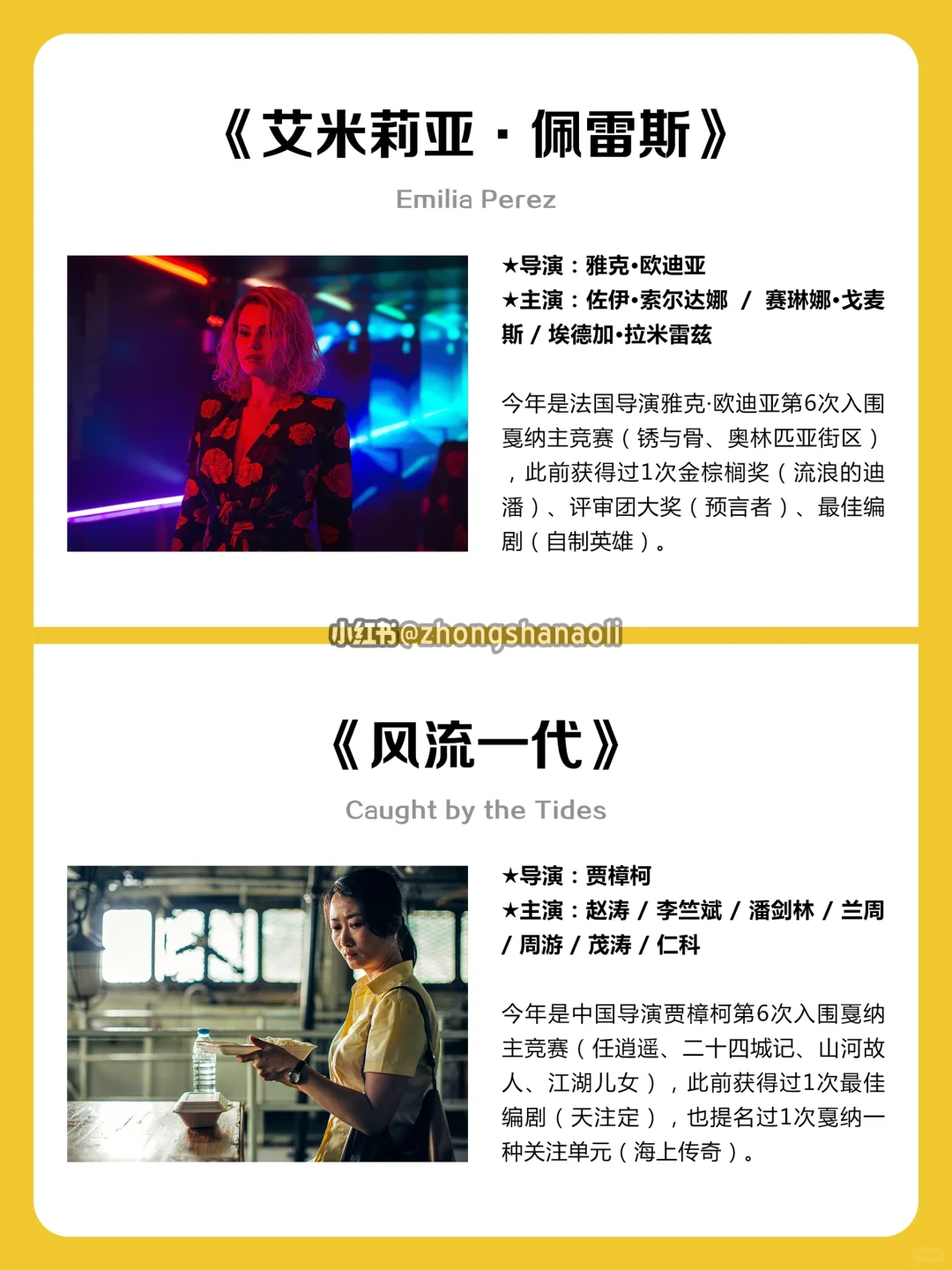 🎬你最期待哪一部⁉️盘点戛纳电影节新片