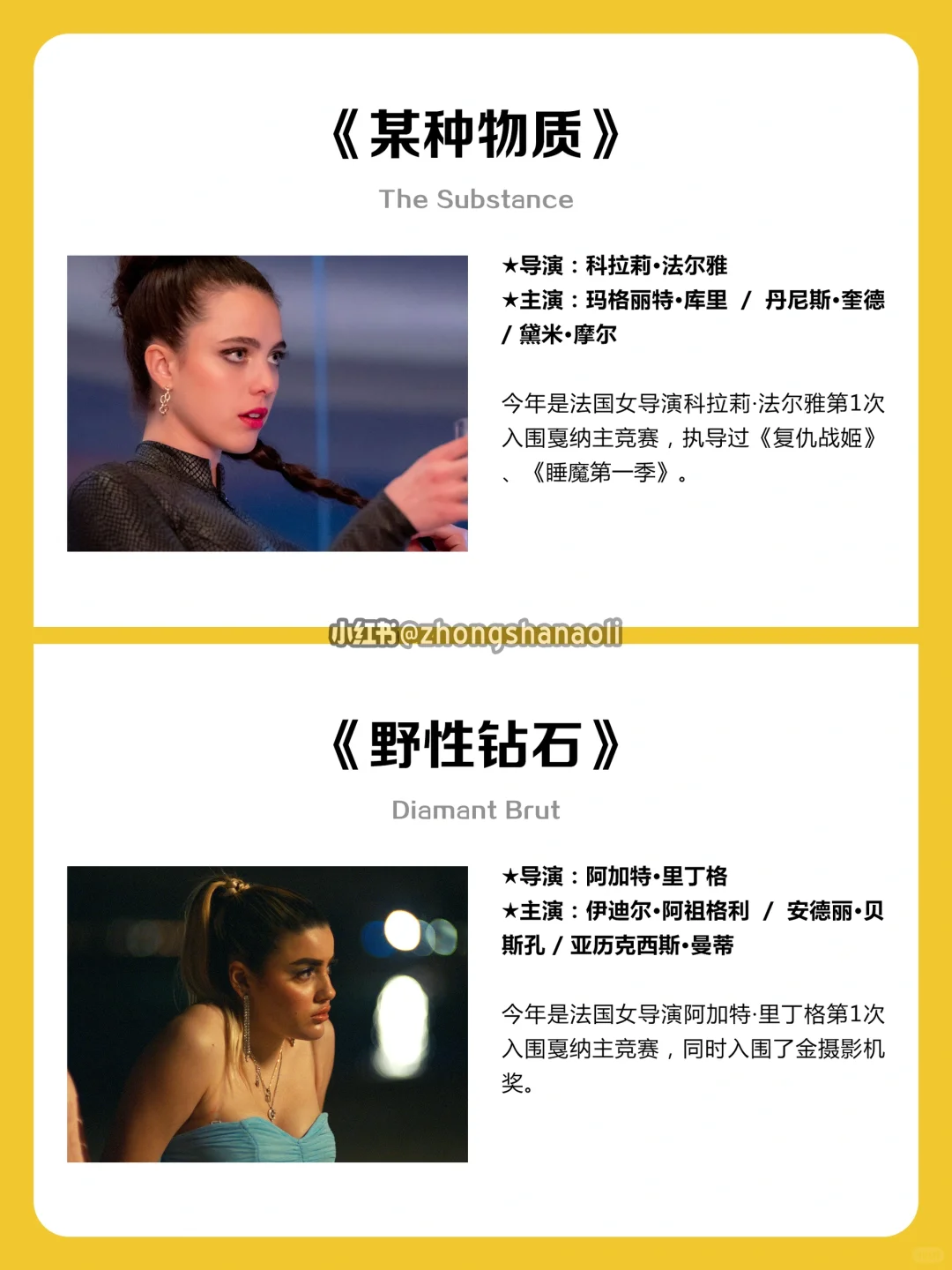 🎬你最期待哪一部⁉️盘点戛纳电影节新片