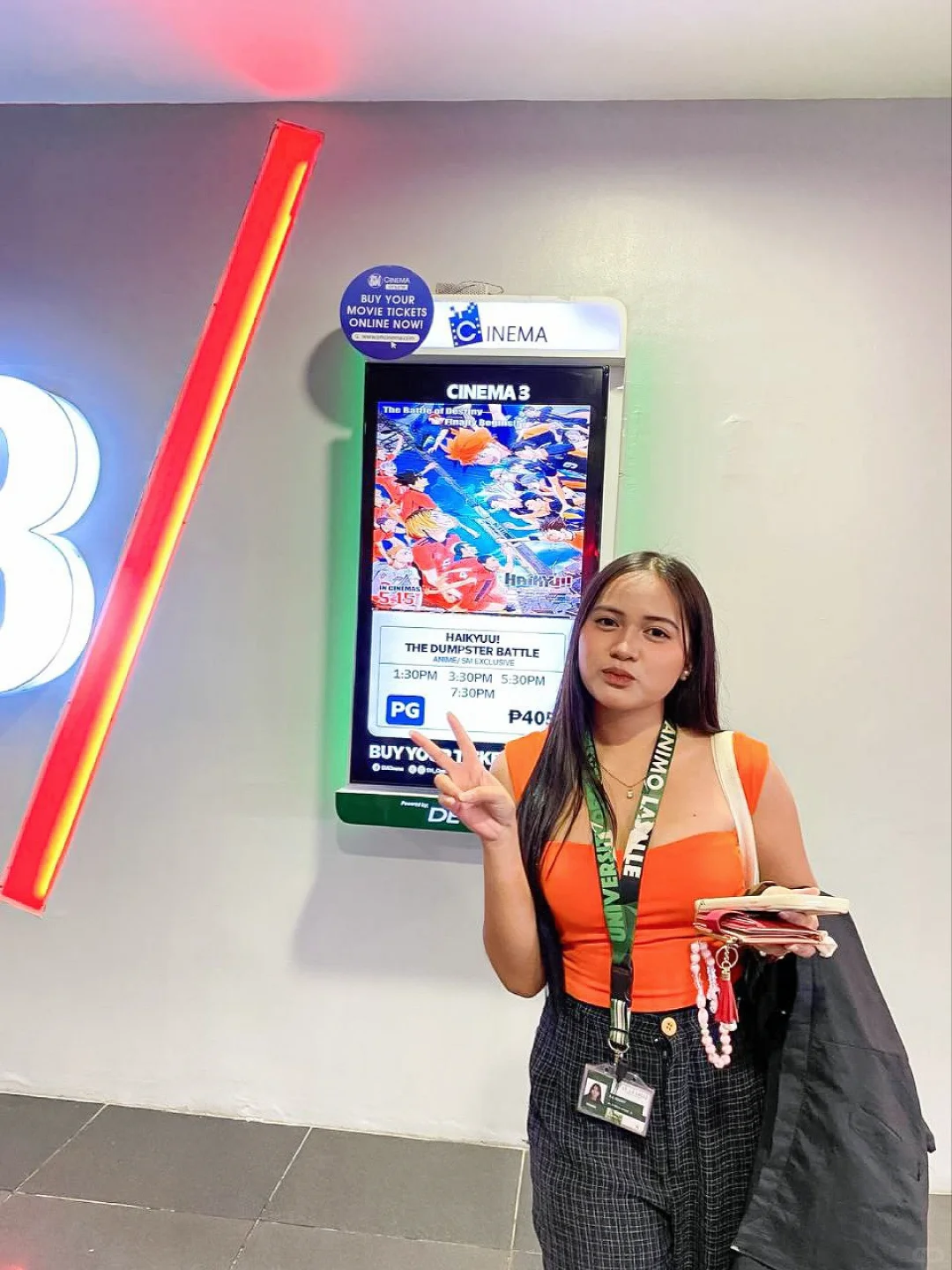 我是来看排球电影的！🏐 🎥