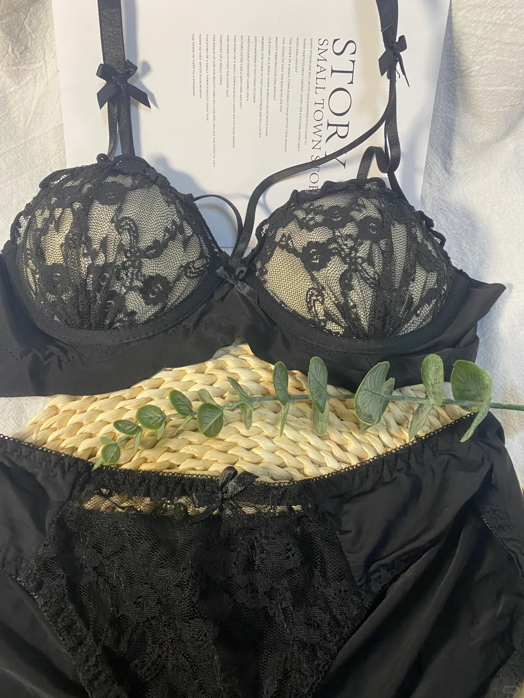 hoho！谁能拒绝这么一款蕾丝内衣？