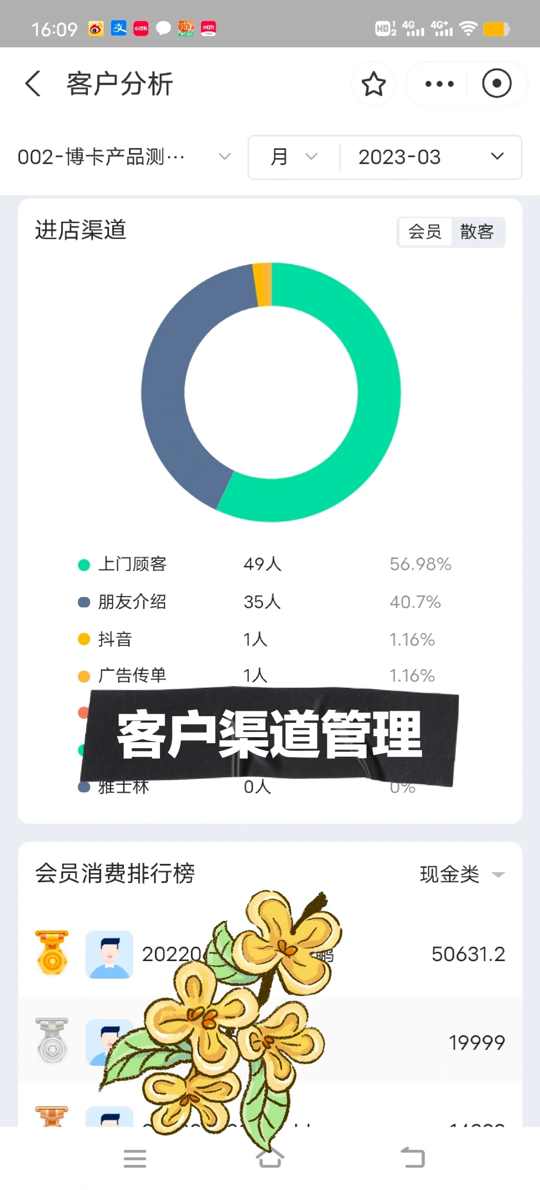 简单好用的美发店会员管理软件