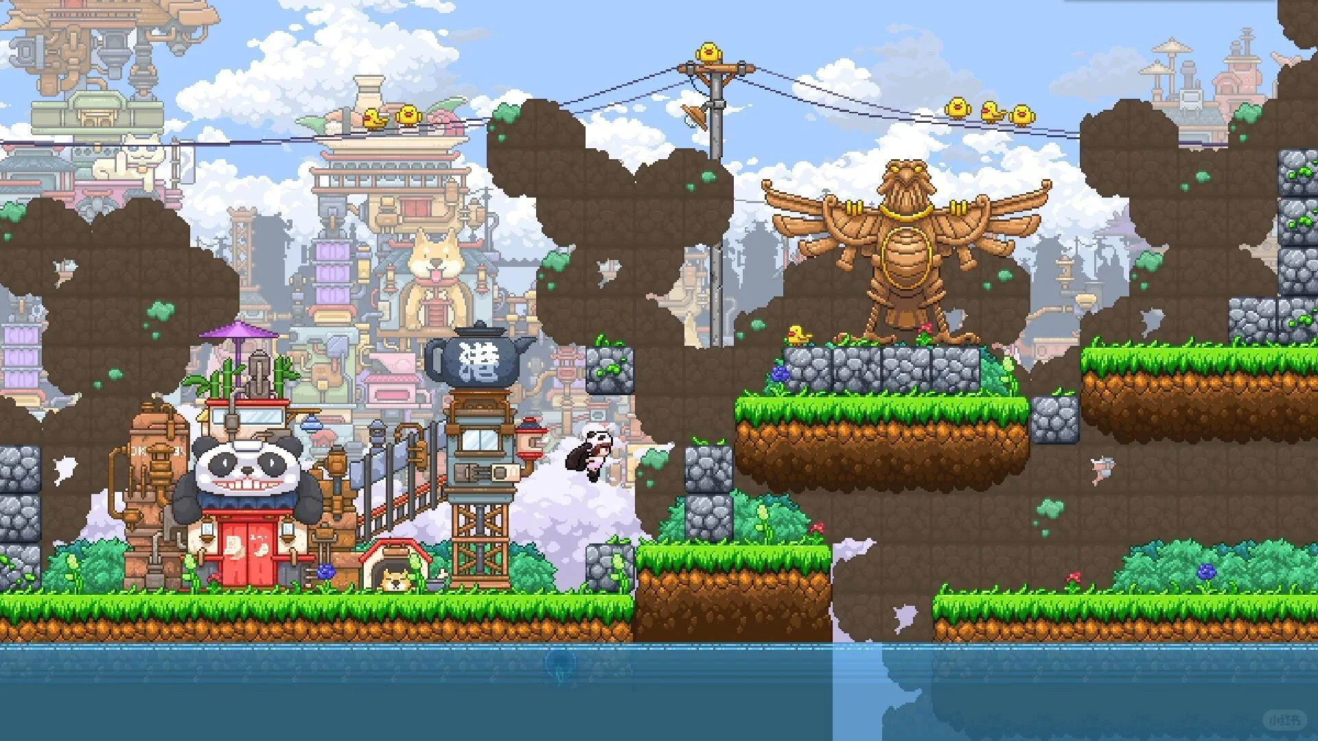 非常有趣的像素解谜闯关冒险跳跃游戏哦