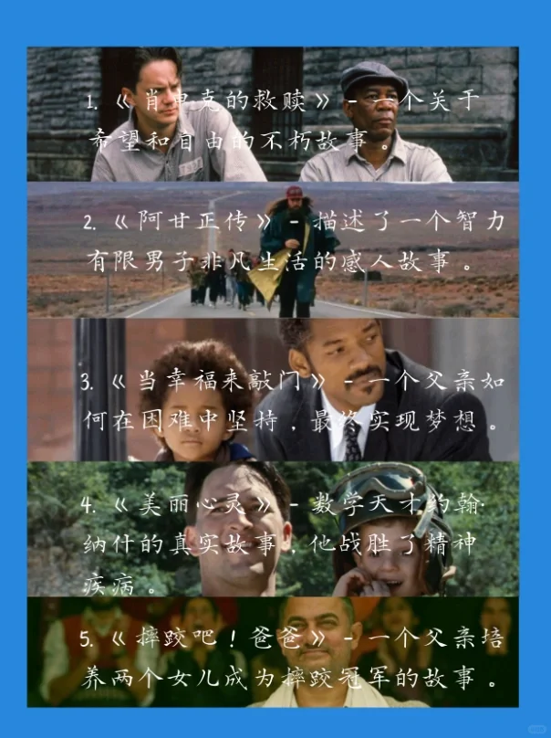 🌟学习压力山大？电影小憩，治愈系影片来救