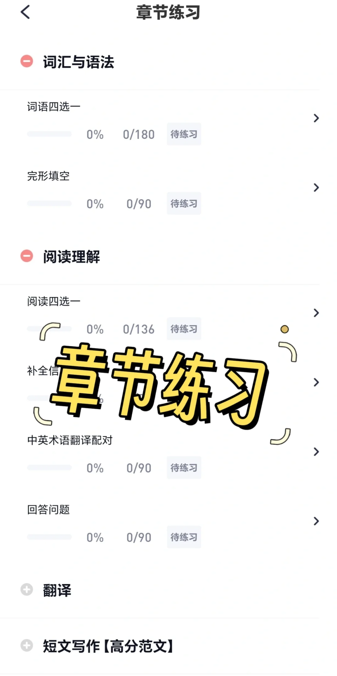 英语B级 刷题app