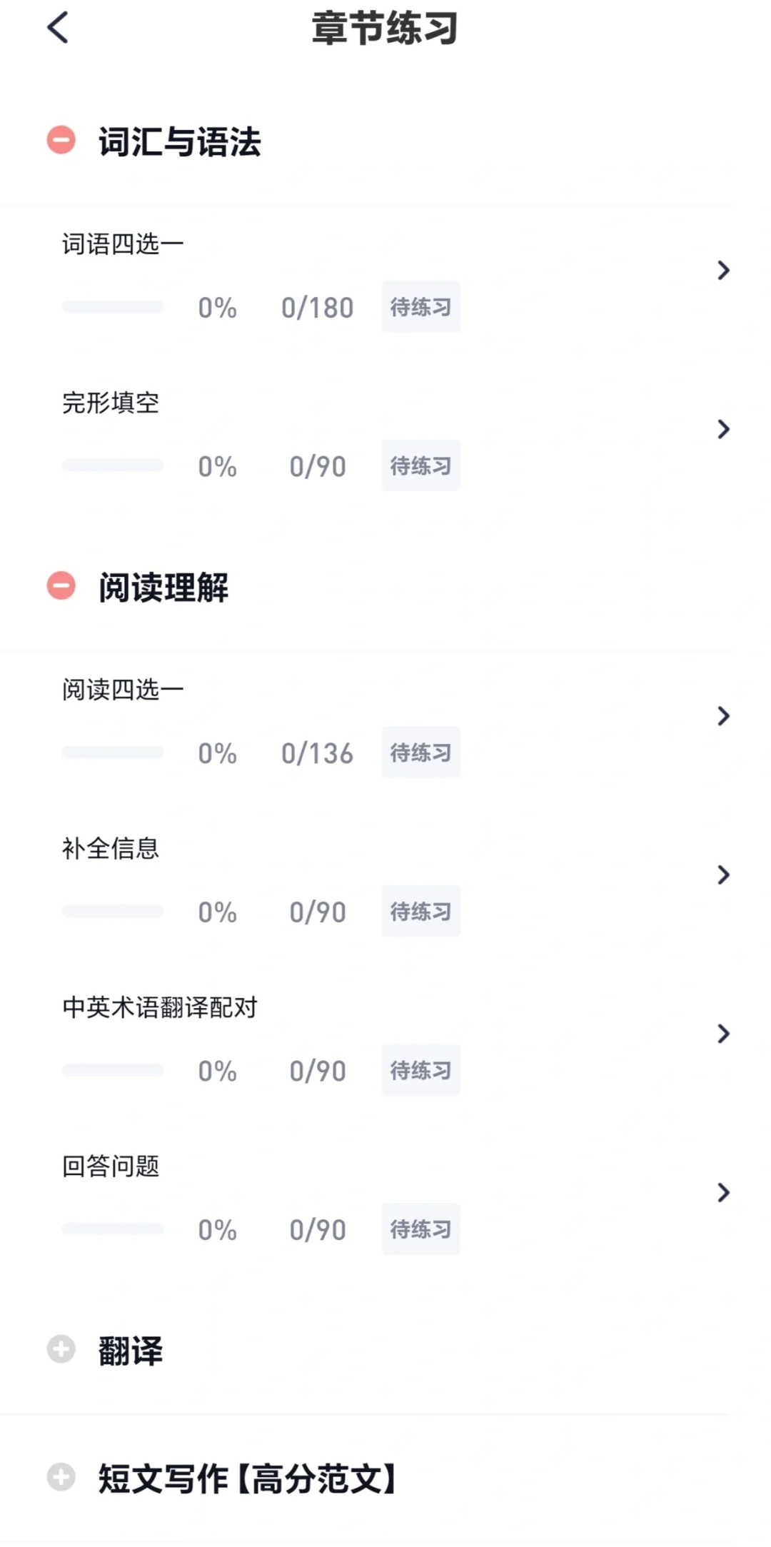 英语B级 刷题app