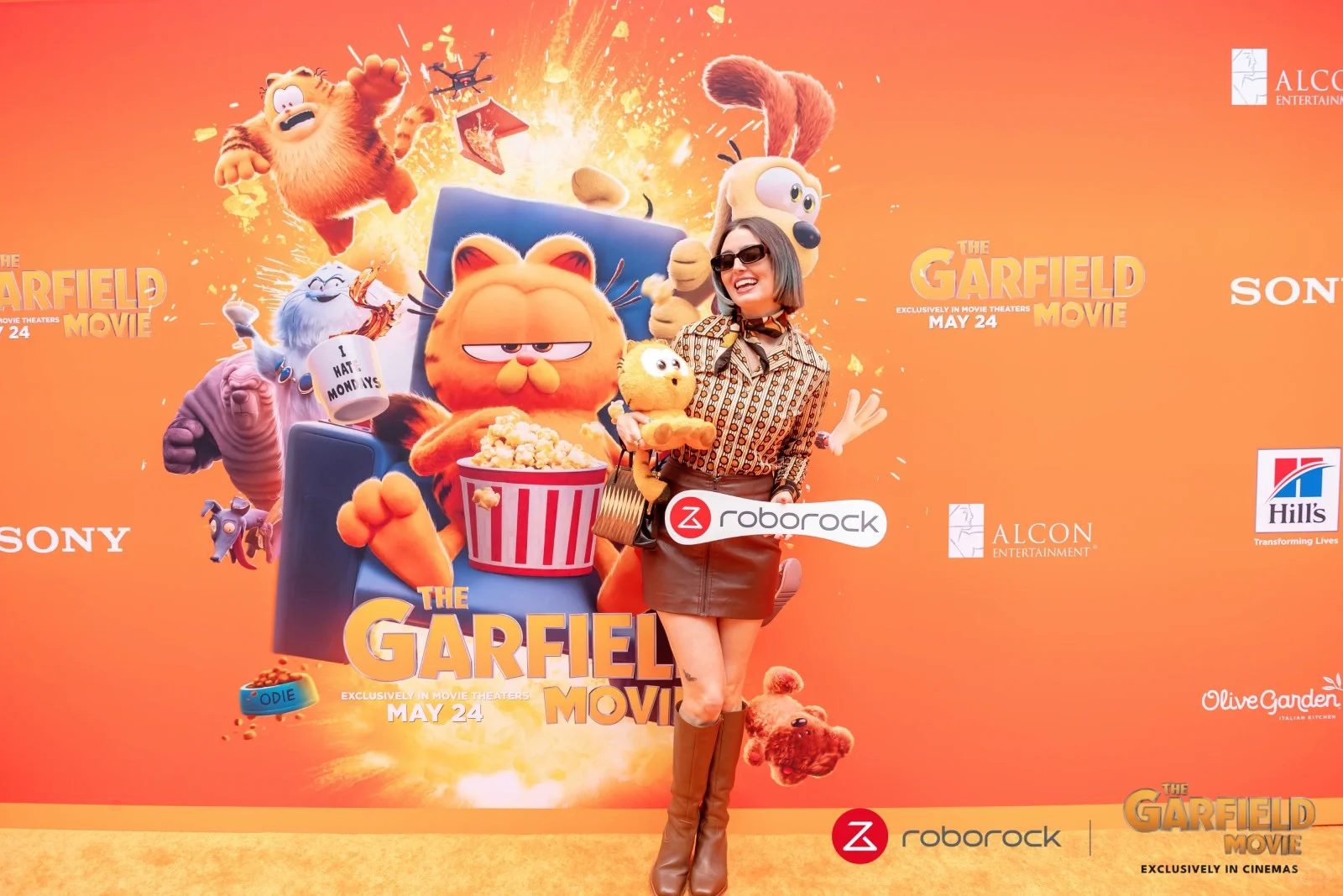 加菲猫电影好莱坞首映