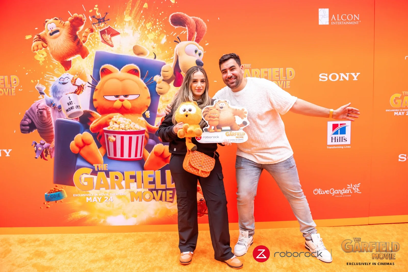 加菲猫电影好莱坞首映