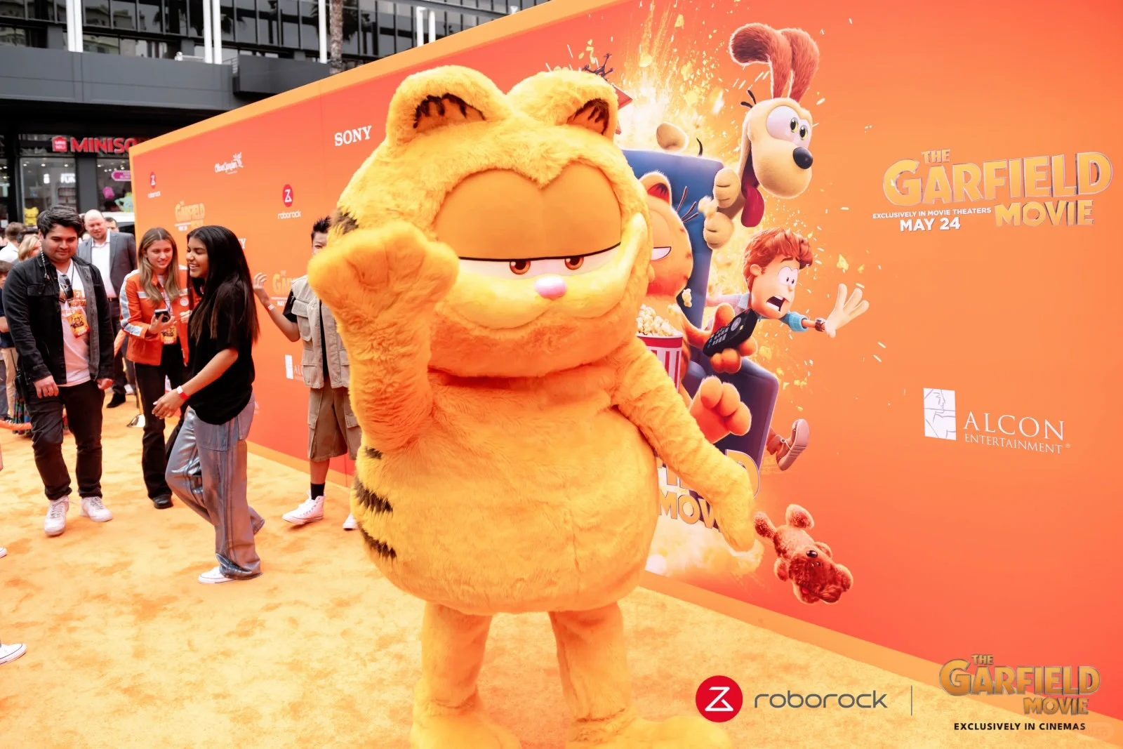 加菲猫电影好莱坞首映