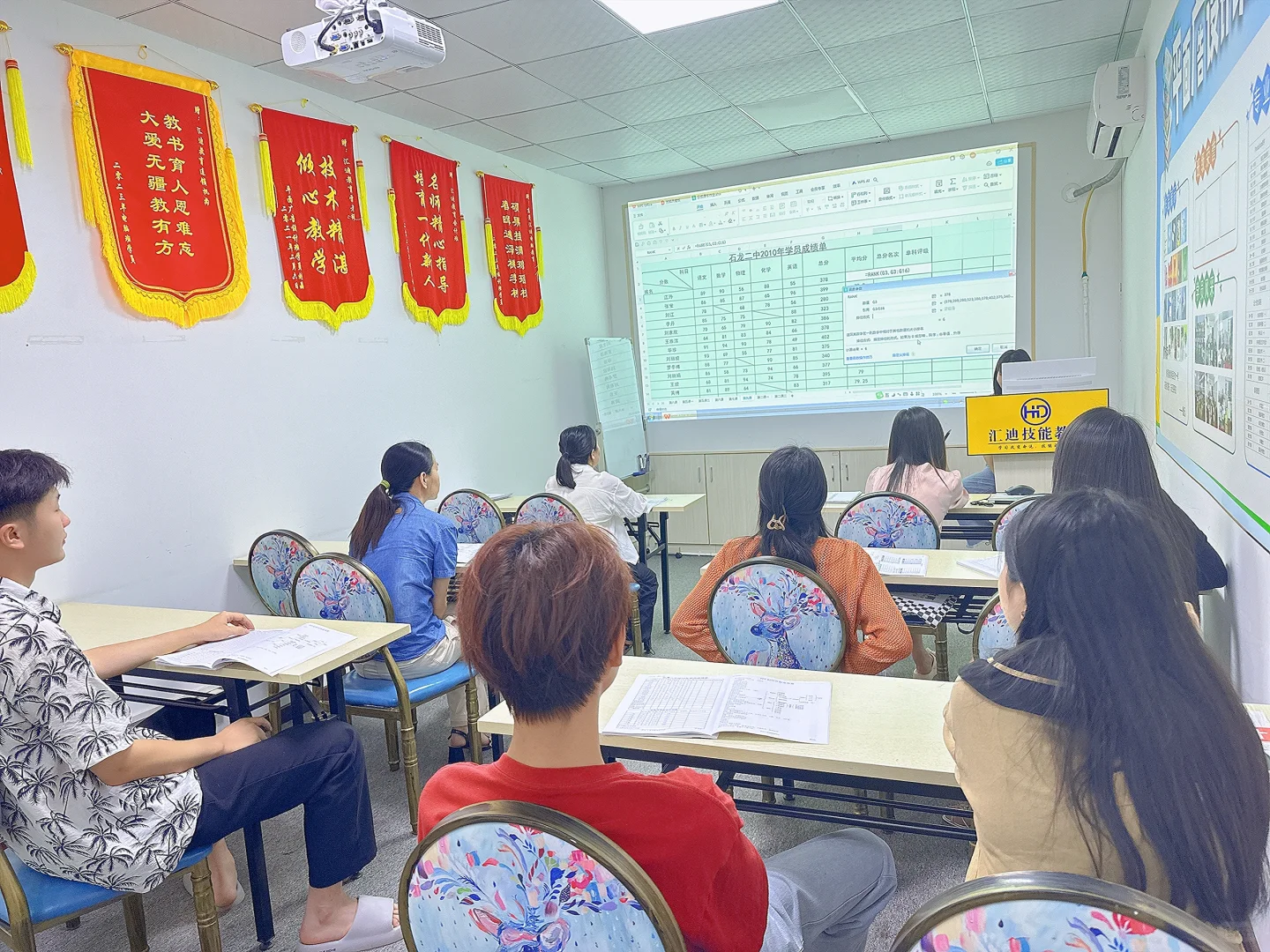 零基础学电脑🖥️办公软件❗️文员培训班！制表