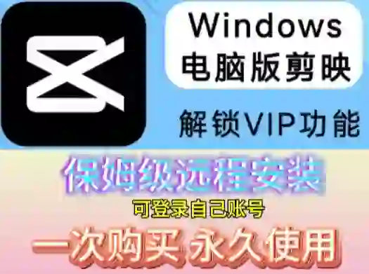 剪映电脑端解锁 VIP 功能