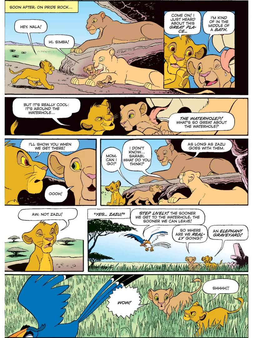 迪士尼8部电影英语漫画版高清PDF