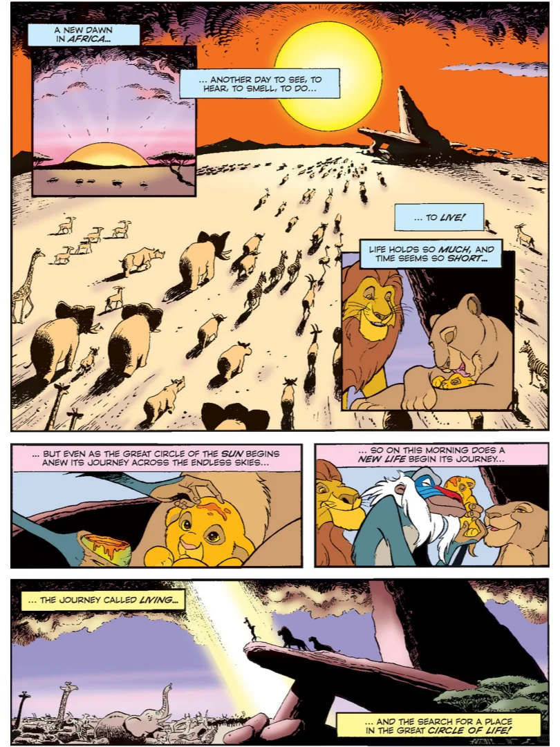 迪士尼8部电影英语漫画版高清PDF