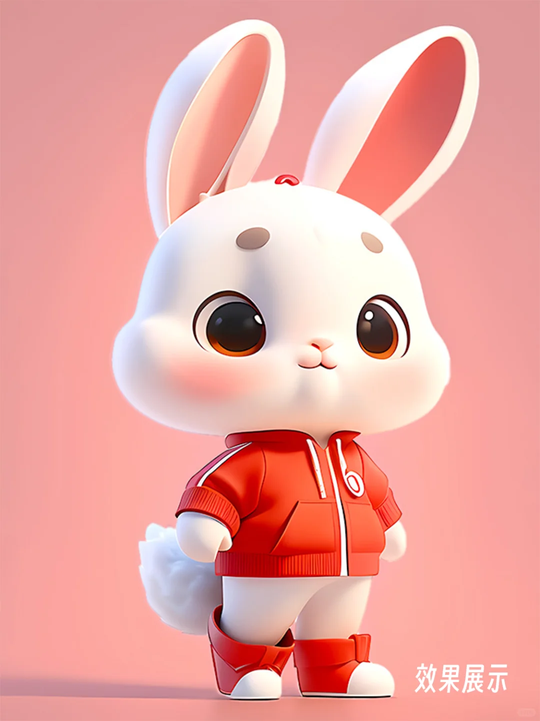 喂饭级一看就会用SD快速生成IP卡通3D模型图