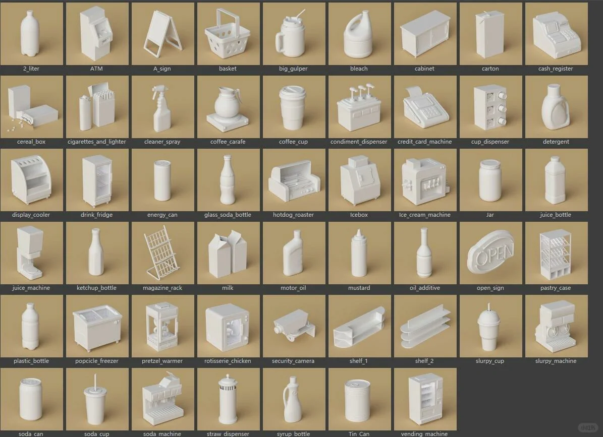 今天也要努力建造可爱!3D建模🎃附教程