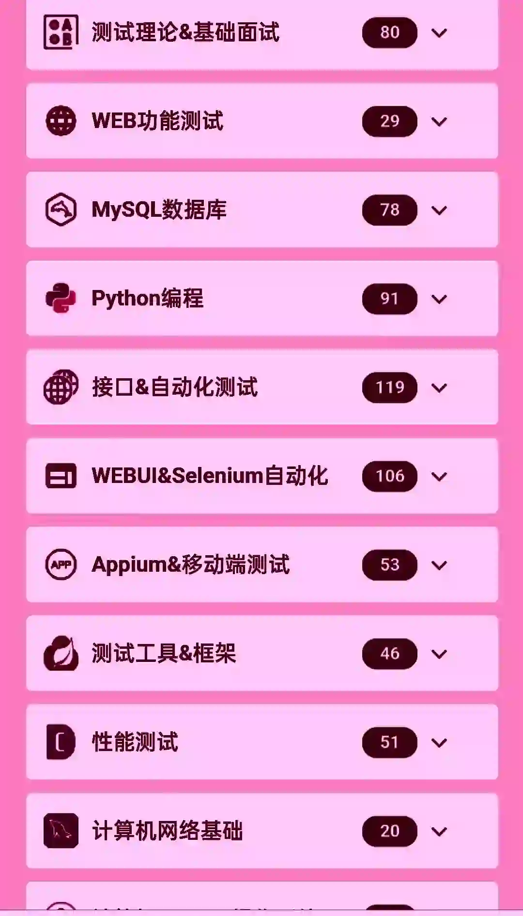 软件测试面试刷题小程序，大家一起来刷题吧