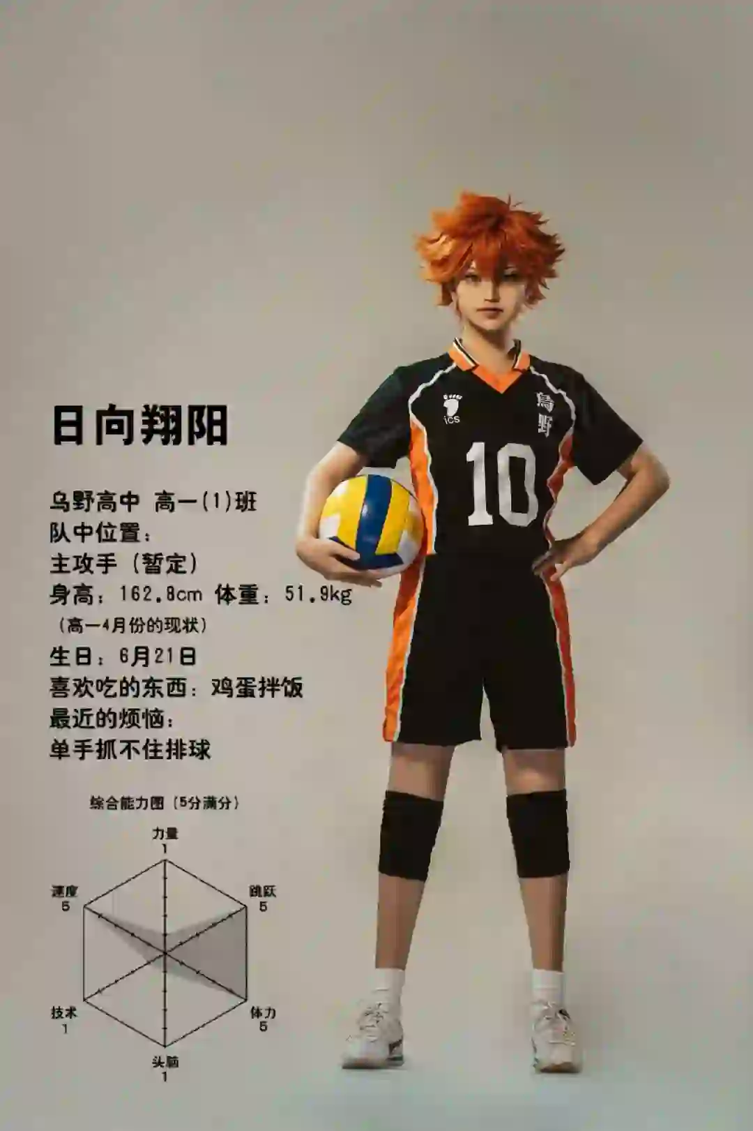 日向翔阳cos｜准备好去看电影了