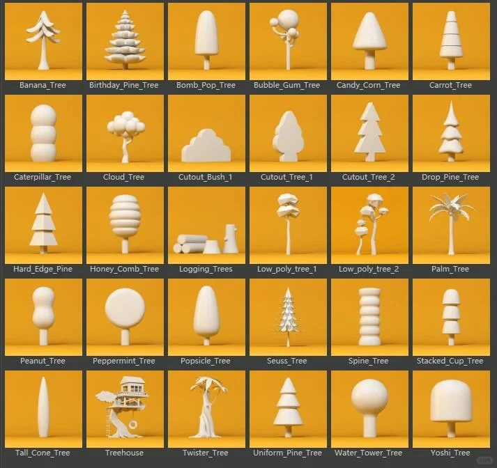 今天也要努力建造可爱!3D建模🎃附教程