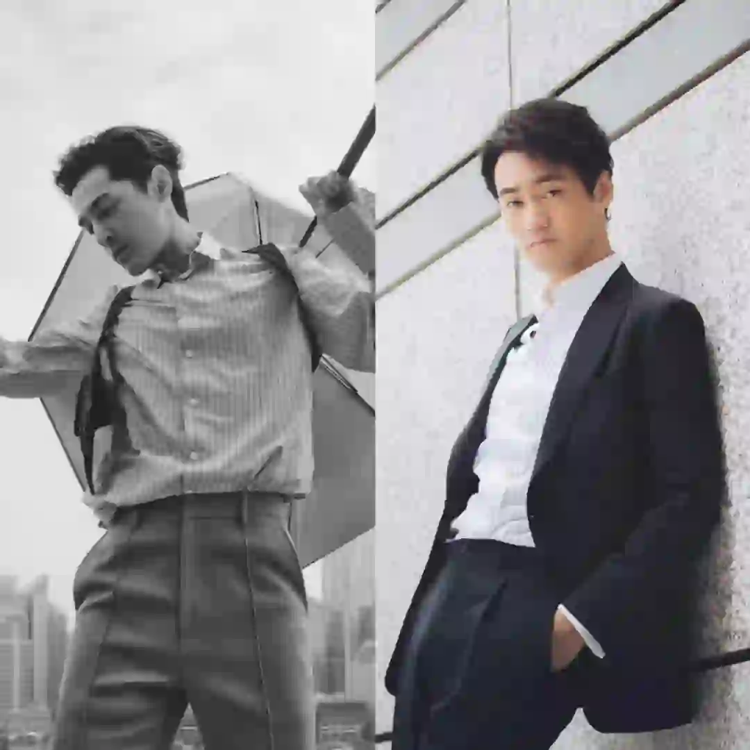 放大镜看电影，搂胡歌的竟然是袁弘！