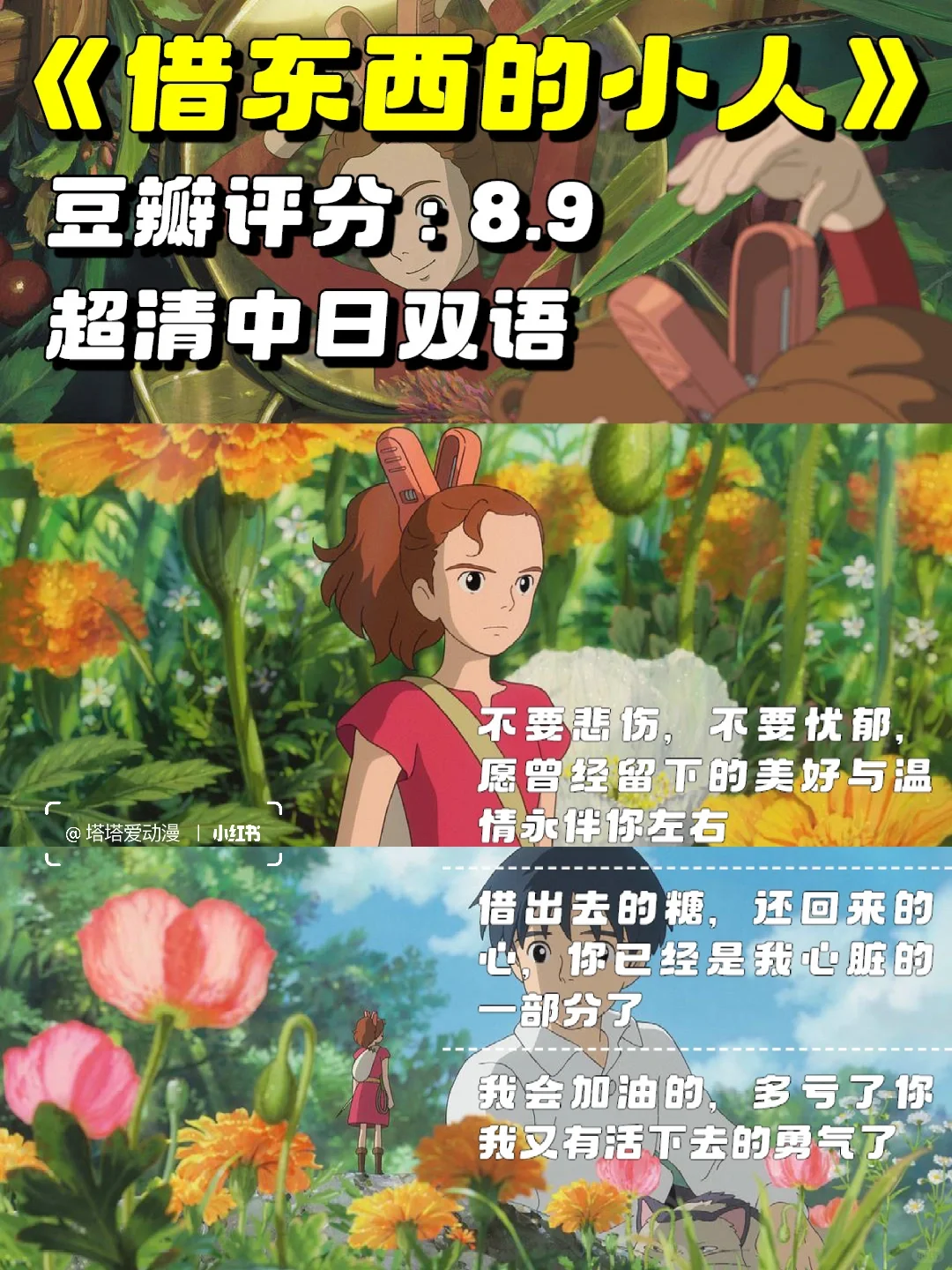 🔥宫崎骏最全电影合集‼️治愈你的❤️｜附资源