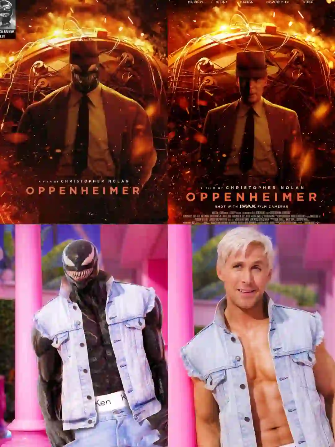 《毒液》恶搞的电影海报集合