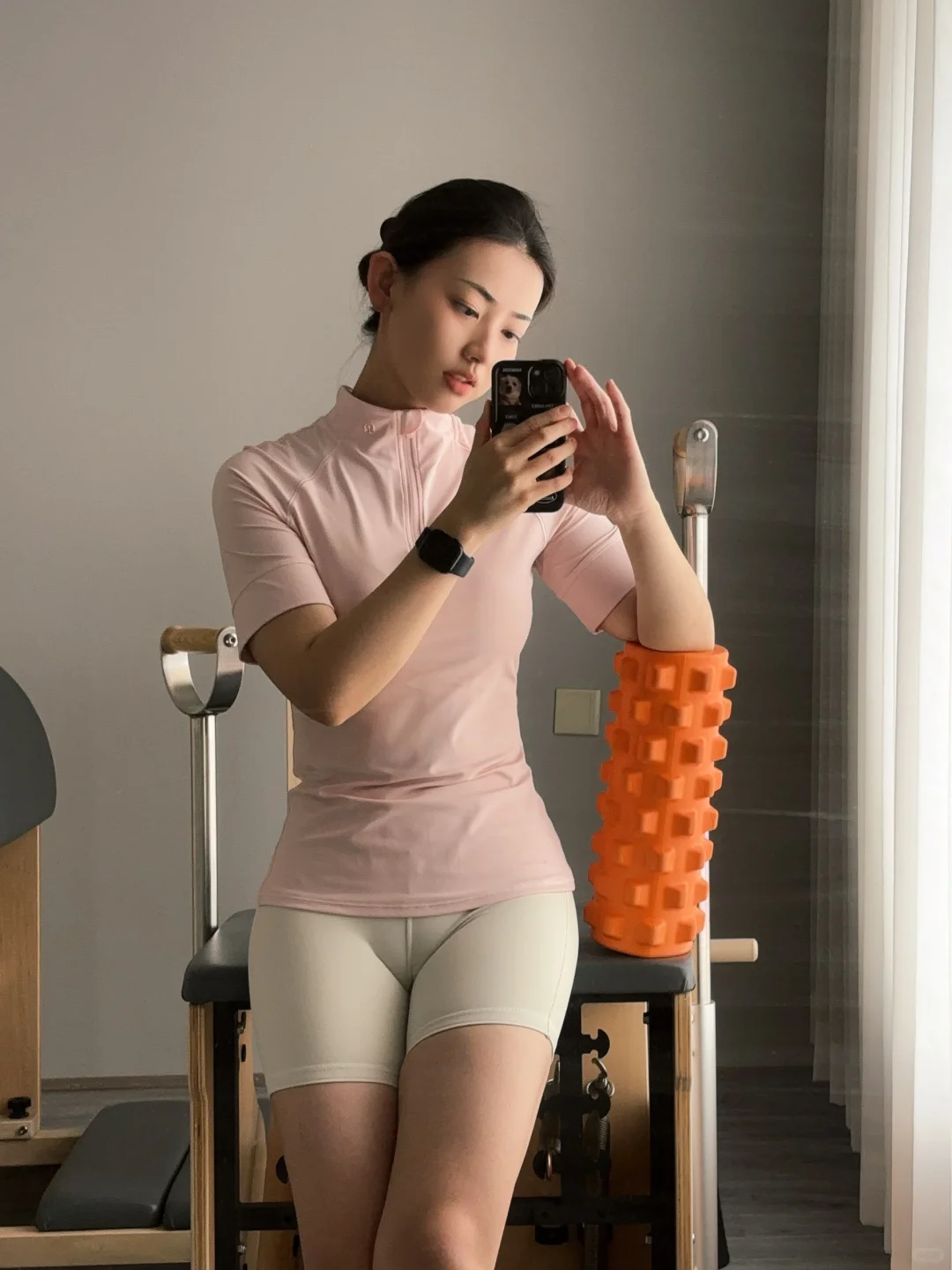 报告bb！她们都说我穿粉色好看 你觉得呢