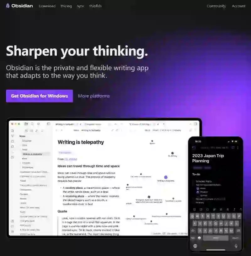 适合P人的笔记软件/免费！
