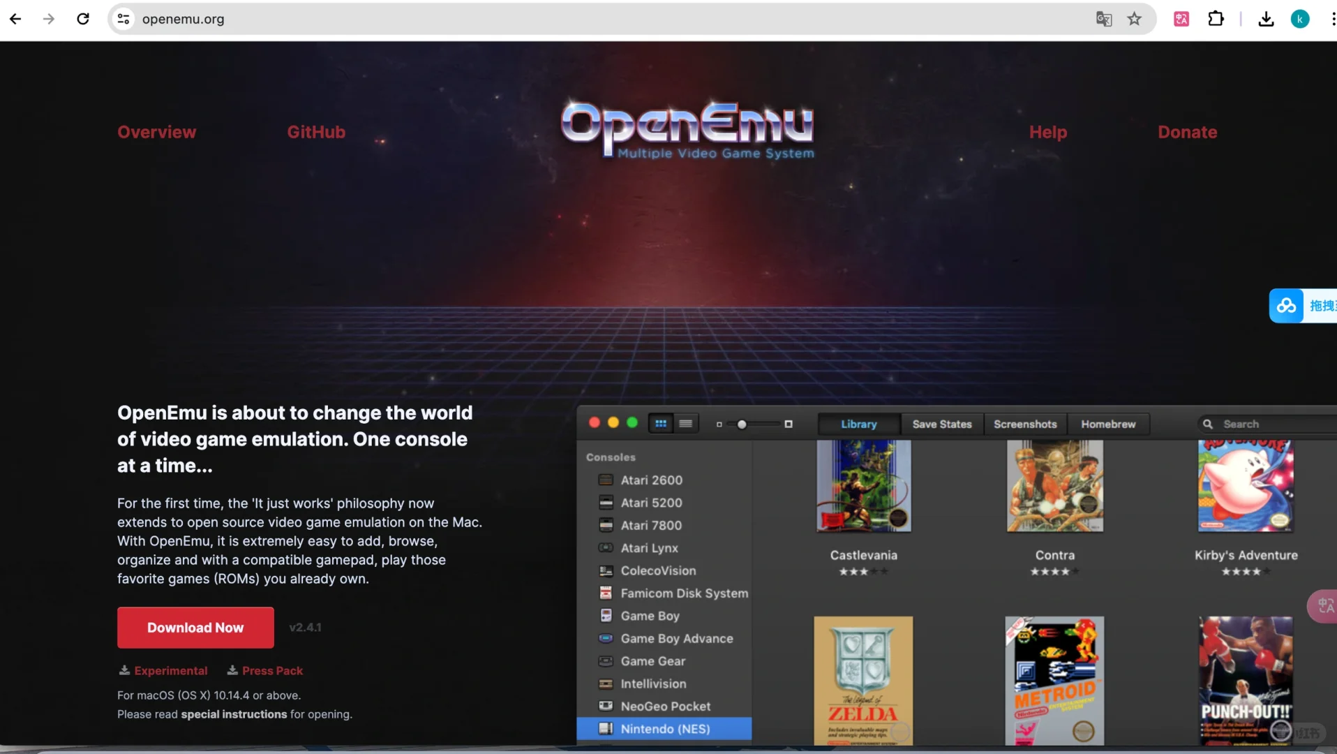 干货分享| mac苹果电脑下载nds/gba模拟器