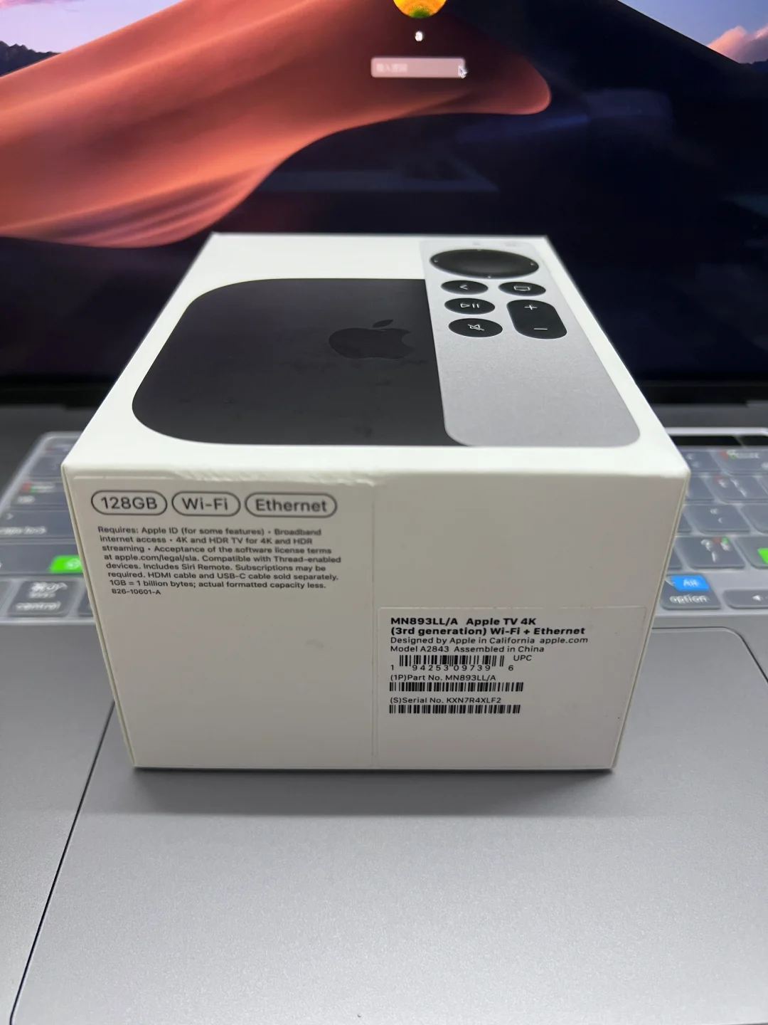 闲置出全新美版原封128G Apple TV7代