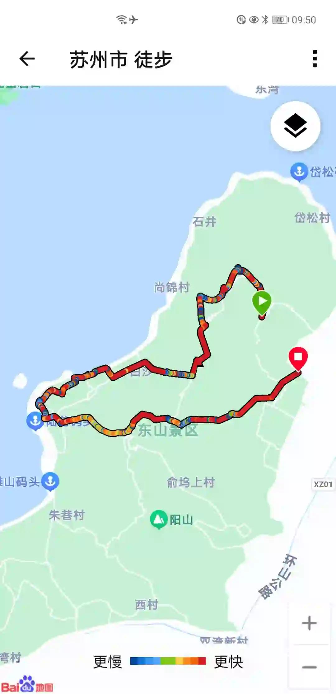 佳明徒步路线导入两步路app
