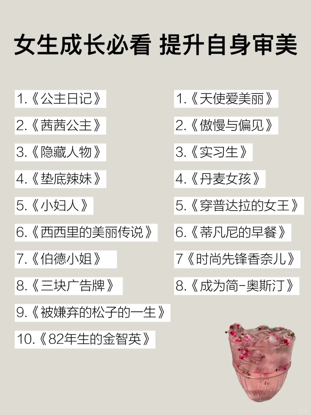 女生必刷57部宝藏电影,狠狠提升格局🔥