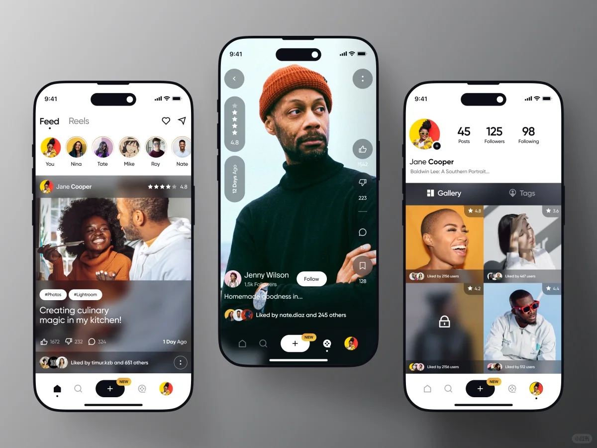 【灵感分享】社交APP界面分享