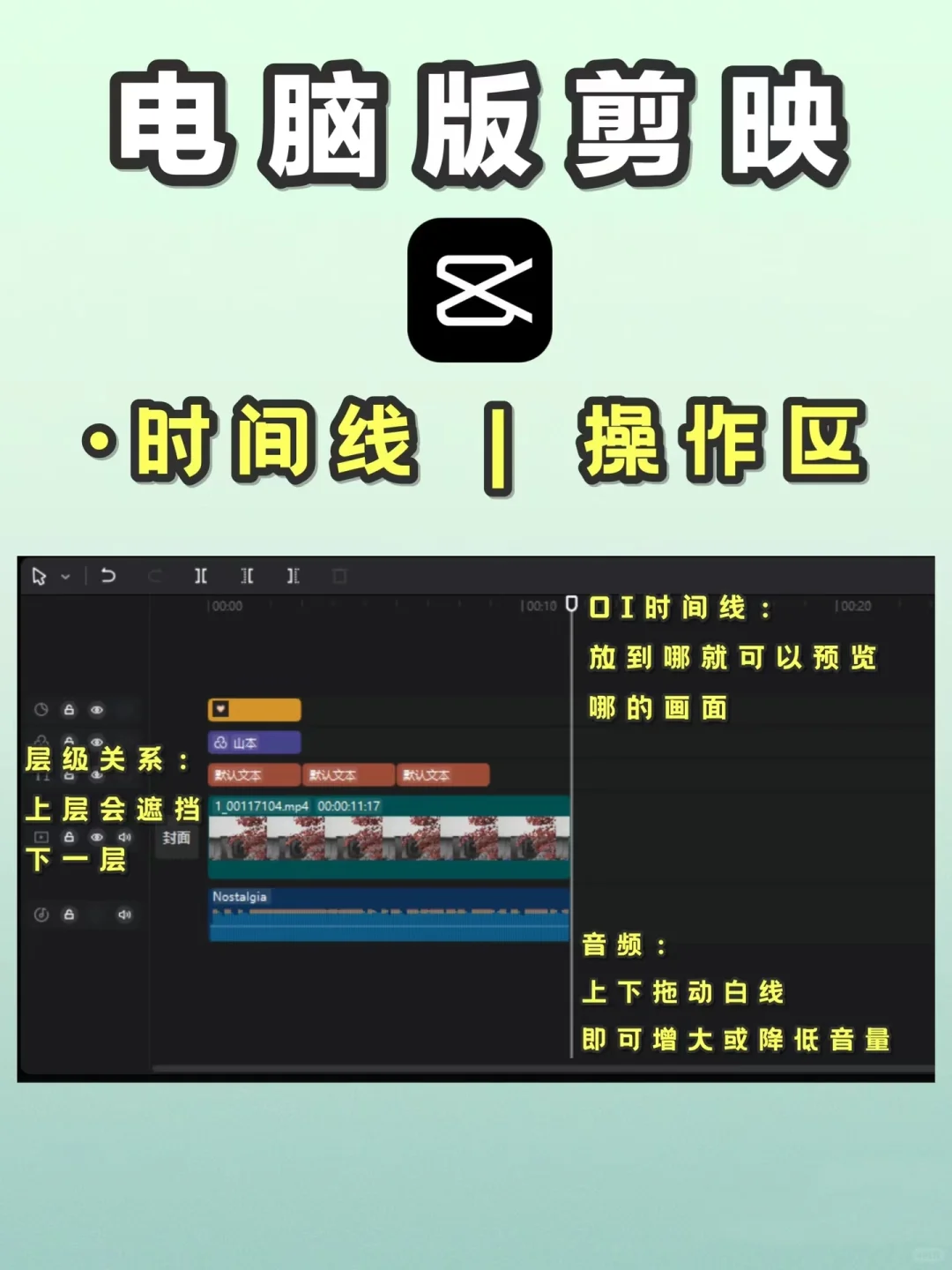 电脑版剪映新手指南（二）