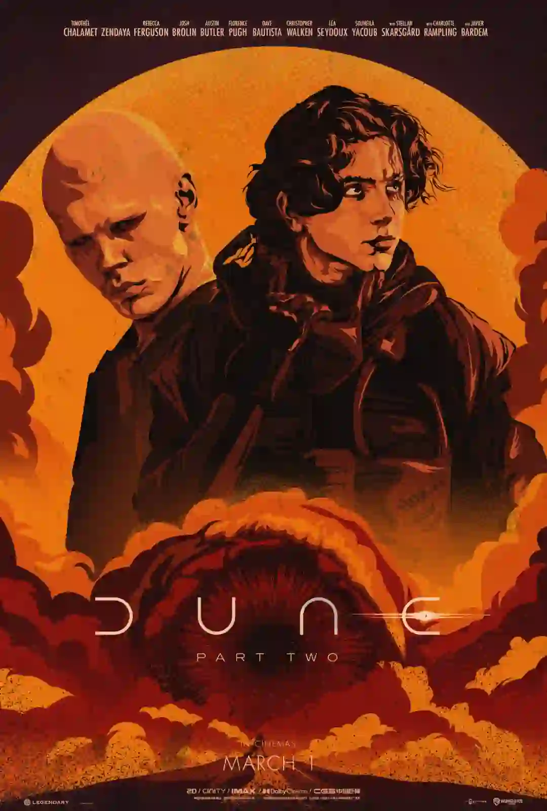 自制《沙丘2》｜电影海报