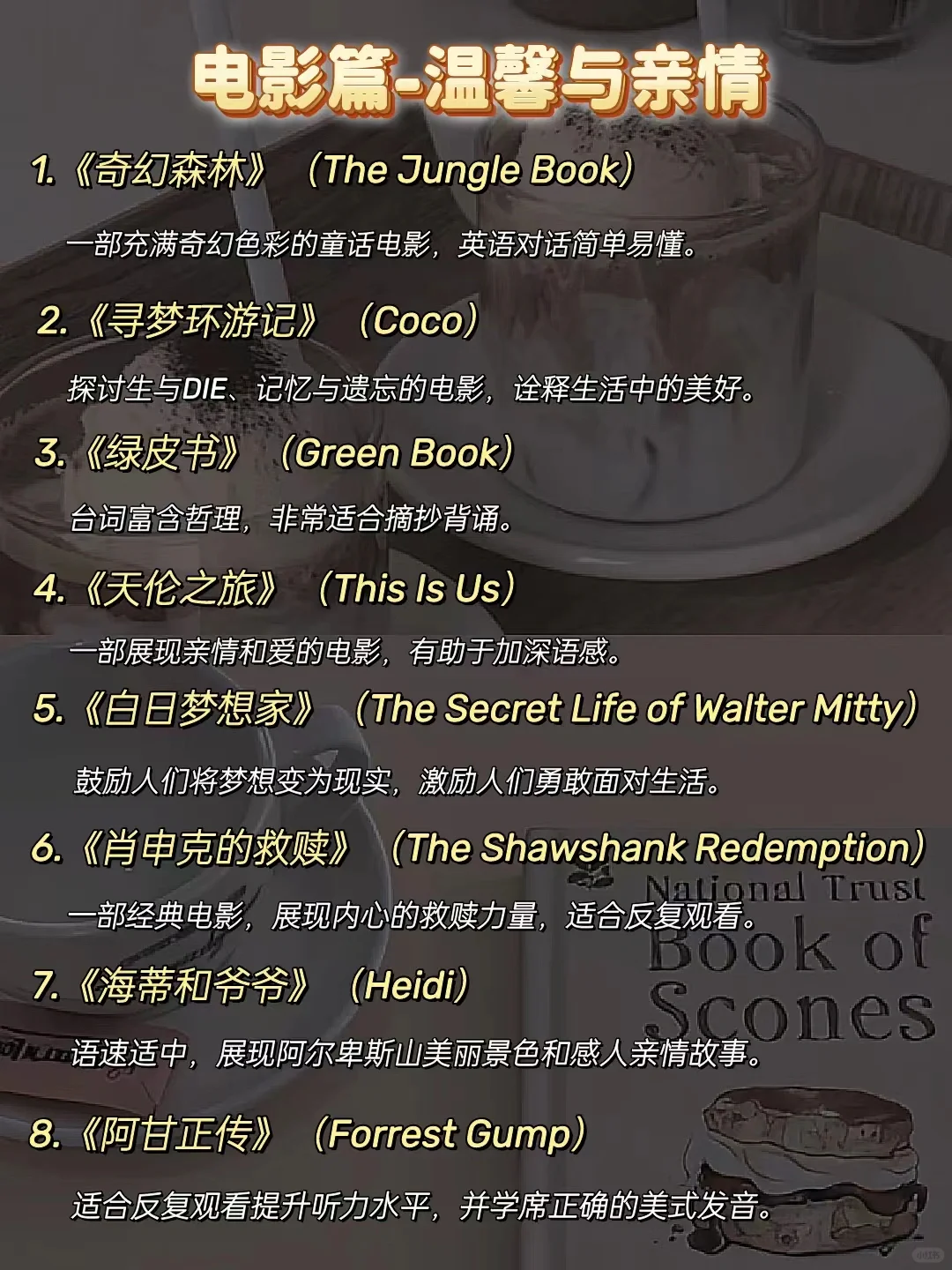 英语差的女生🔥请狂刷这52部电影🔞❗